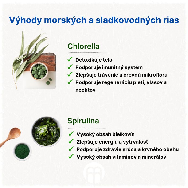 (Slovenčina) Výhody mořských a sladkovodních řas